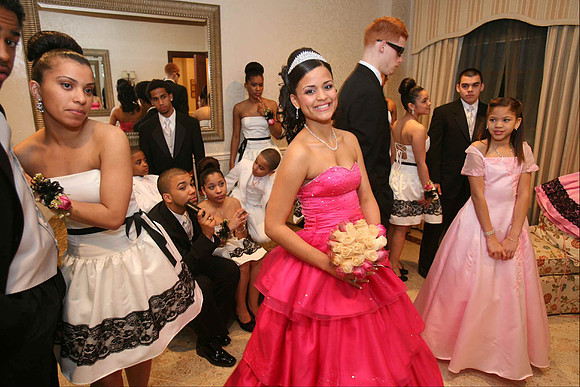 A Sweet 16 party for Glorimer Ovalle. Garfield, NJ