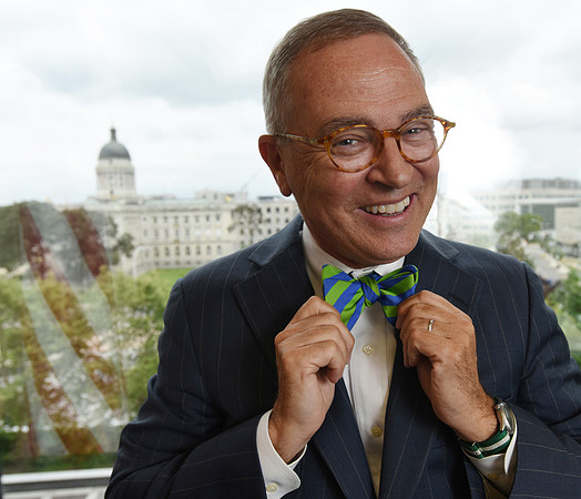 Bow tied attorney Brian Neary