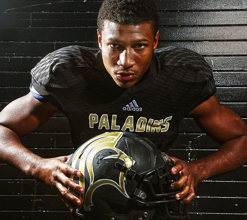 Saleem Brightwell, linebacker for Paramus Catholic. Paramus NJ