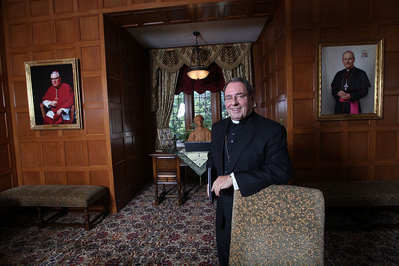 Archbishop John Meyers of the Diocese of Newark . Newark, NJ