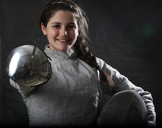 Wayne Valley fencer Francesca Russo. Wayne, NJ