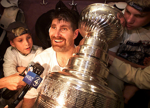 Ray Bourque of the Colorado Avalanche. Denver, Colorado
